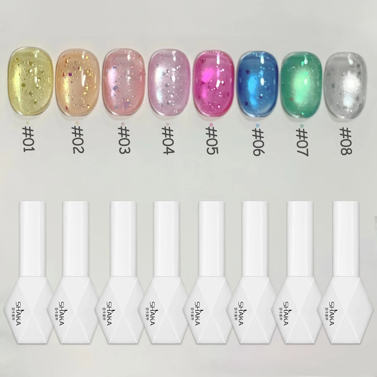 WS 10ml Light Flow Cat Magnetic Gel Nail Polish for Whitening in Autumn And Winter Semi Permanent Gel Manicure DIY Nail Art