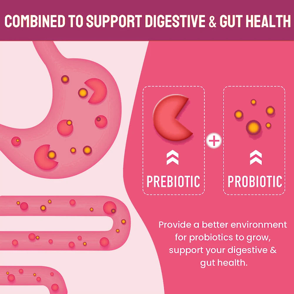 Women Probiotic Gummies - Premium Feminine Balance Gummies - for Women's Health & Wellness - Immune Support - Vegan, Gluten-Free