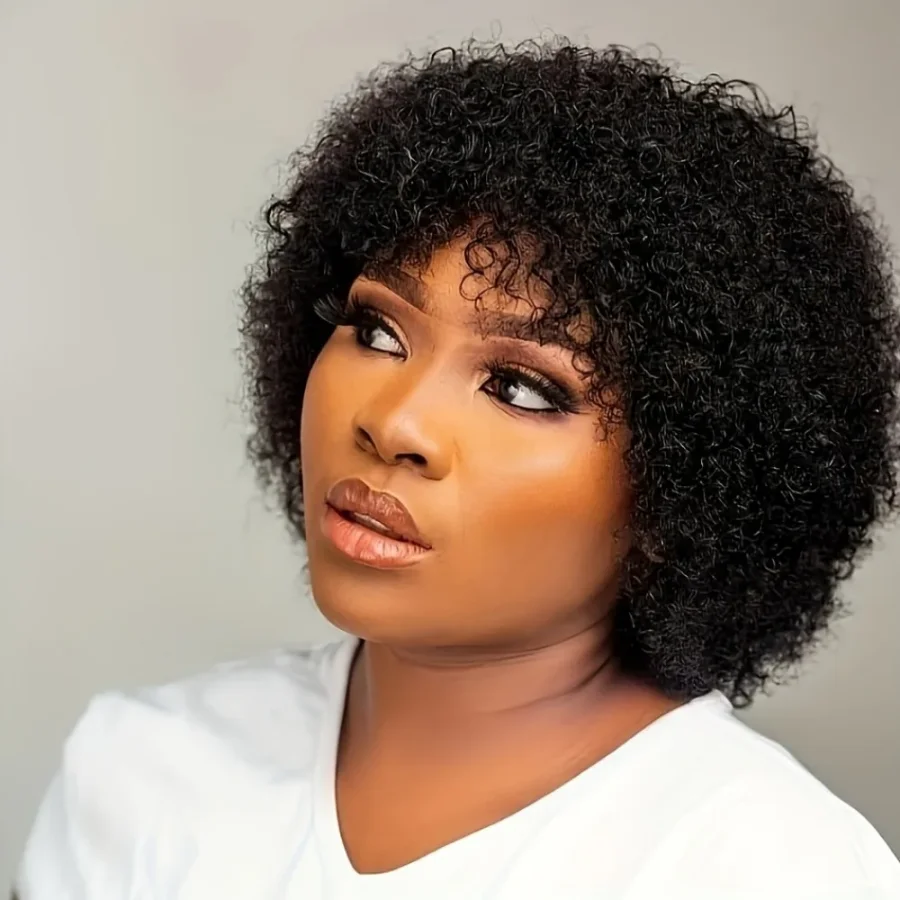 Pixie Cut Wigs Human Hair Short Curly Lace Front Human Hair Wigs Brazilian 13x4 Transparent Lace Wigs Water Wave Bob Wig