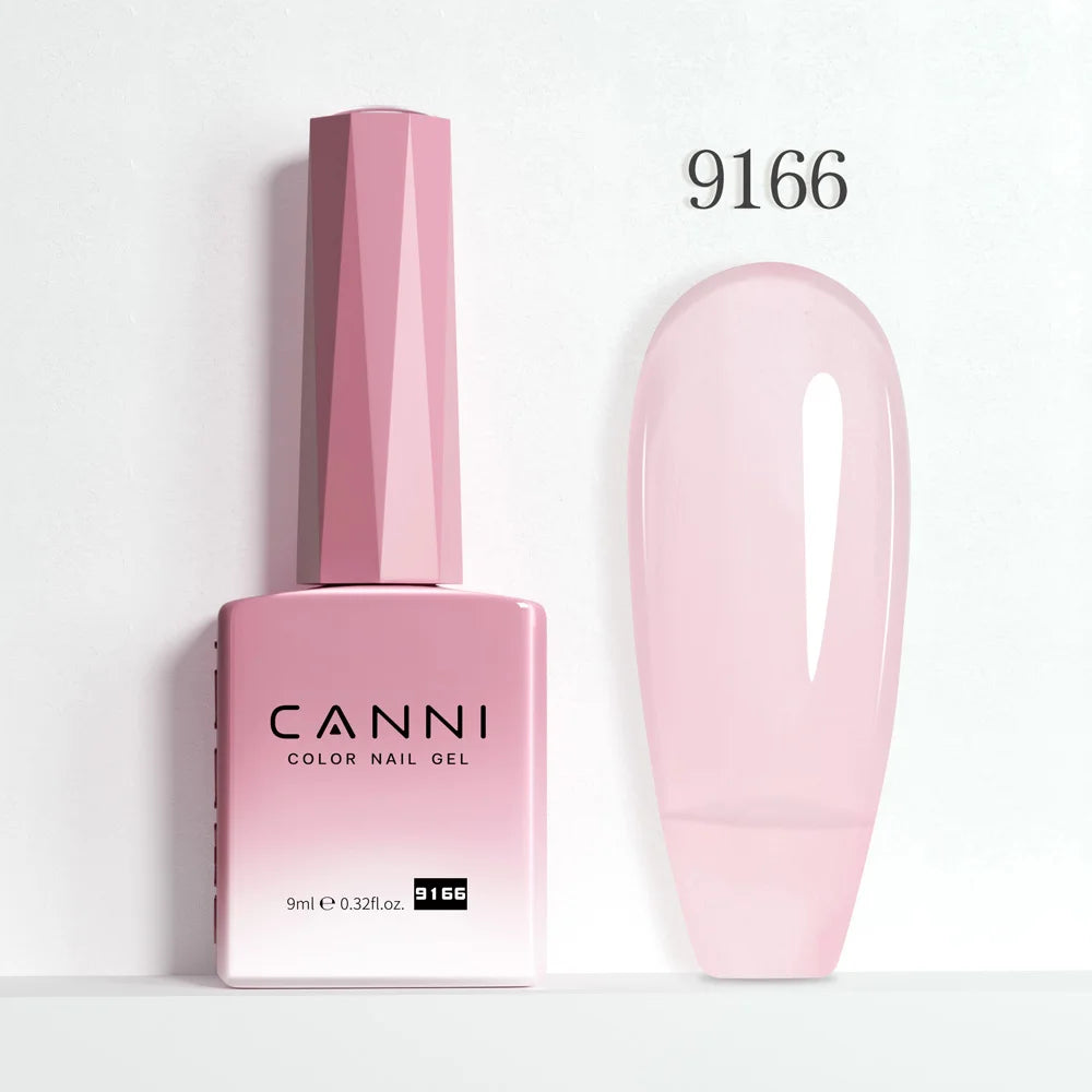 CANNI Christmas Color Gel Polish 9ml Hema Free TPO Free Nail Gel Polish Winter Colors Semi Permanent Gel Super Texture Brush