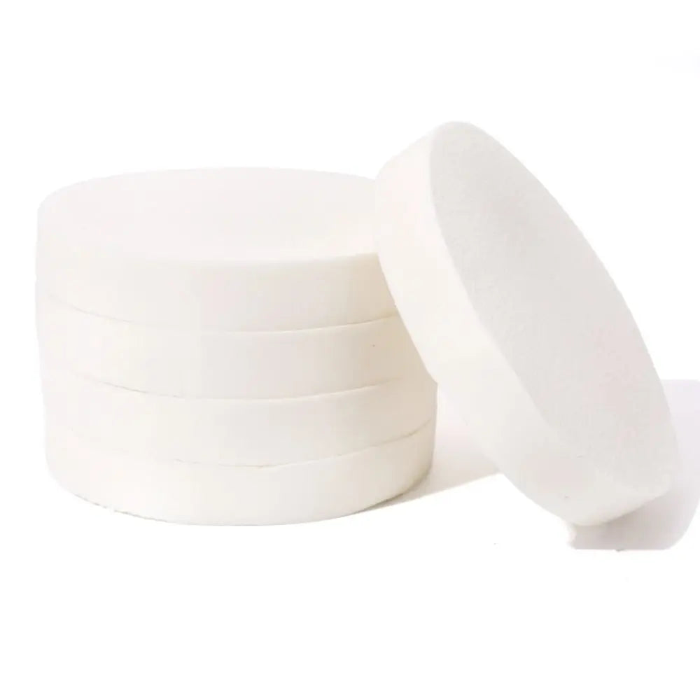 10pcs Make Up Accessories Tools Sponges Face Cleaning Powder Puff Round Shape Cosmetic Soft
