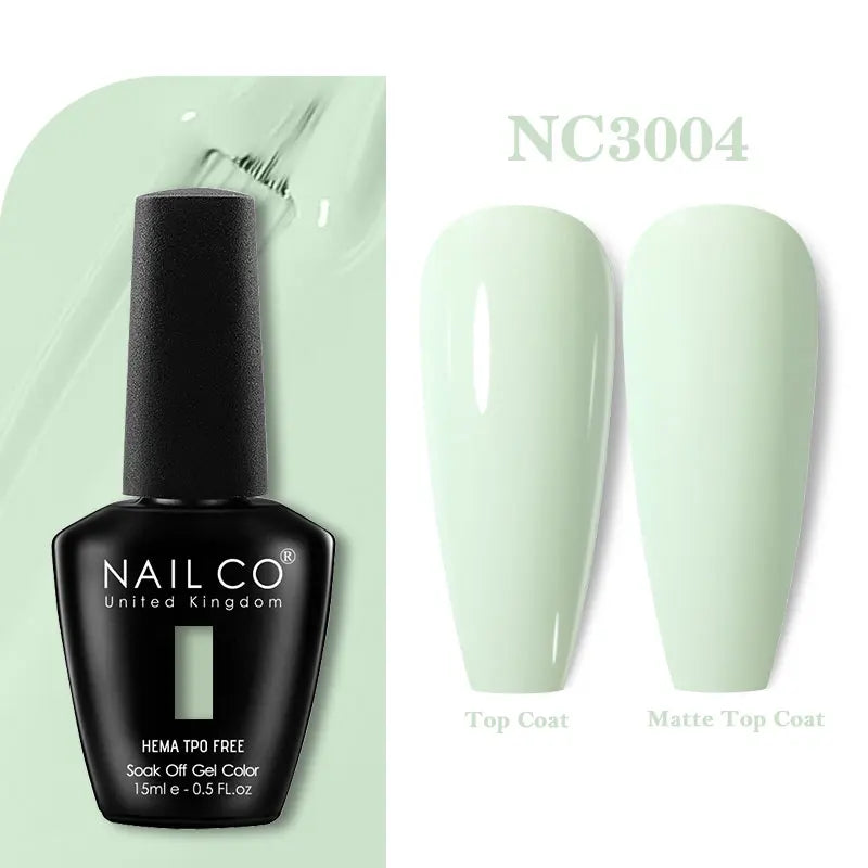 NAILCO 15ml TPO-Free Nail Gel Polish Vernis Semi Permanent Nails Art Manicure Design Hybrid Remover Gel Top Coat Ongle Gel UV