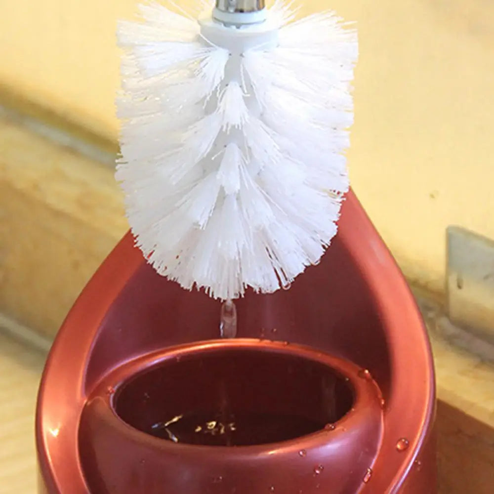 Universal Replacement Toilet Brush Head Holder White Black Clean Spare Tools Toilet Bowl Brush Home Bathroom Supplies
