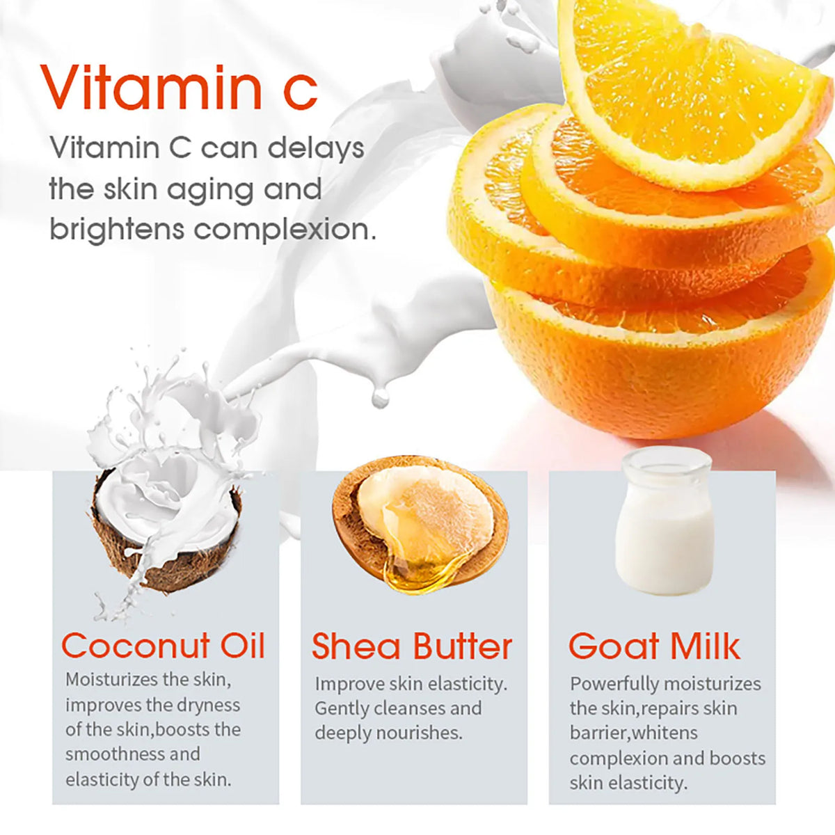 AILKE Vitamin C Brightening Moisturizing Women Skin Care Set, Anti Dark Spots, Nourishing Kit for Smooth, Even Radiant Skin Tone