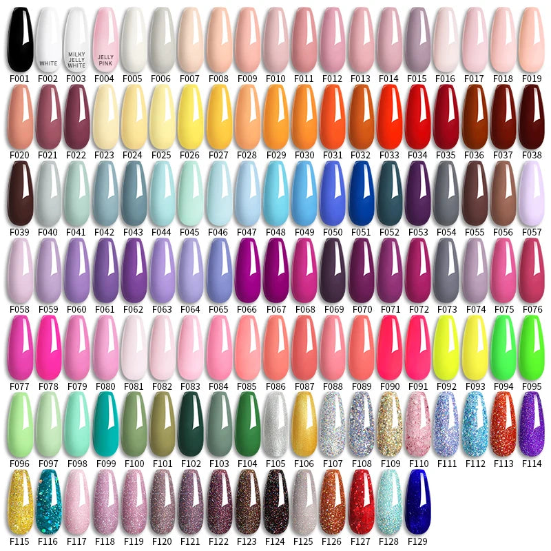 LILYCUTE 7ml Macaron Gel Nail Polish Pink Purple Green Series Soak Off Manicure Nail Gel Varnish Semi Permanent UV Gel Nail Art
