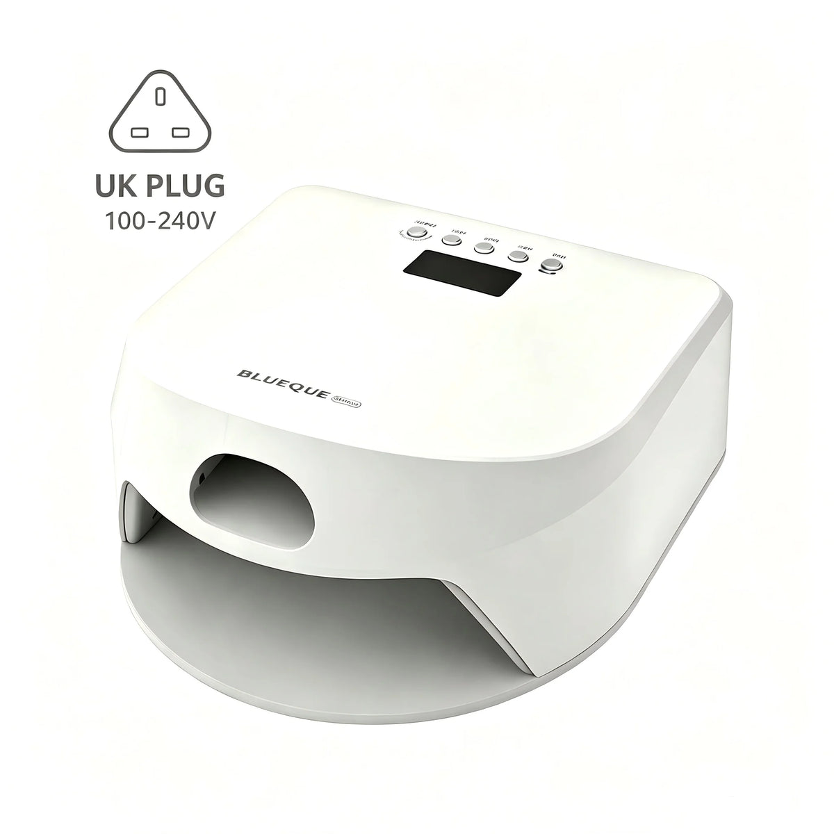 Professional 2-in-1 UV LED Nail Lamp 57 LED Beads Independent Thumb Light Auto Sensor Gel Polish Curing Dryer for Nail Art