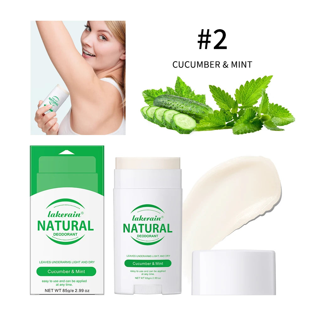 Natural Deodorant Long-lasting Fragrance Eliminate Odors Natural Plant Components Smells Fresh Fragrant Deodorant For Men Women