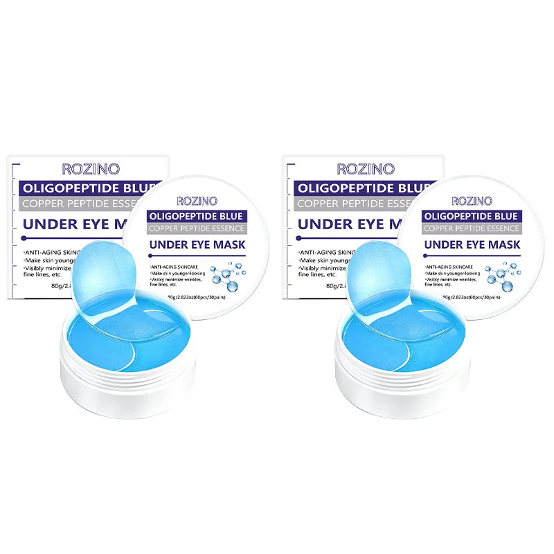 Retinol eye mask, powerful moisturizing, deeply nourishing, makes the skin around the eyes more delicate and firm, gives the skin a radiant glow, enhances skin elasticity, and helps to eliminate dryness and dullness, providin