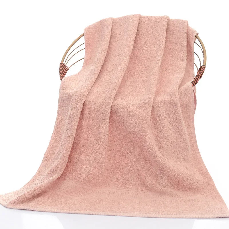 Thicken 100% Cotton Face Towel Absorbent Pure Hand Wash Hair Shower Microfiber Towel Bathroom Family Hotel