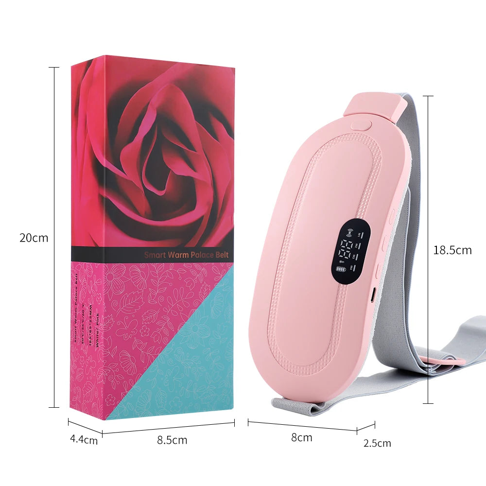 Menstrual Heating Pad Smart Warm Palace Belt for Relieving Waist Pain During Menstruation Heating Abdominal Waist Massage Tools
