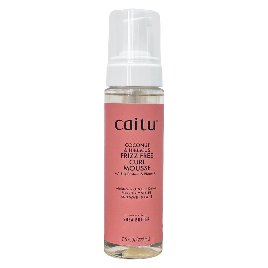 Curl Mousse for Curly & Textured Hair, Frizz Control Styling Foam, Lightweight Hold & Shine, Non Sticky Non Flaking for Curls Wa