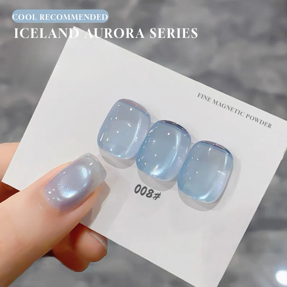 MIANEL 2026 New 12ML Aurora Night Cat Eye Gel Nail Polish Flash Sparkle Holographic Crystal Dual Light Silk Glass Bead Nail Art
