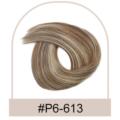 Women Toppers Silk Base Human Hair Wigs Straight Clip in Remy Human Hair Extensions Silk Top Woman Toupee 100% Real Hairpiece