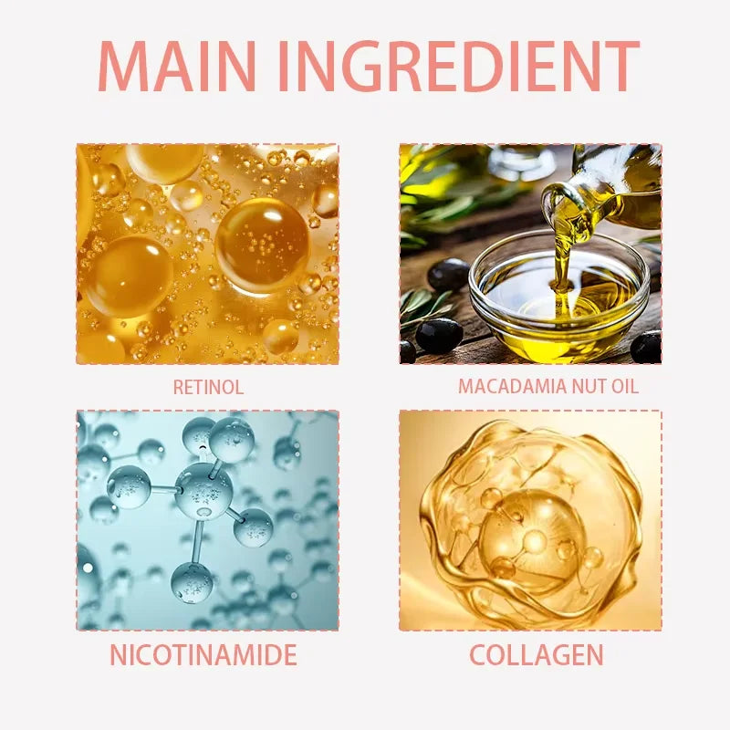 Pink Collagen Capsules 99% High-Purity Salmon Deep Skin Nourishment Brightens Dullness Boosts Elasticity Beauty and Skincare