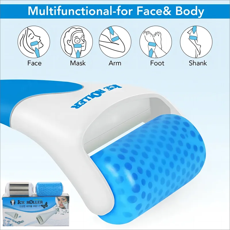 Ice Roller Massager Skin Lifting Tool Face Lift Massage Anti-wrinkles Pain Relief Face Skin Care Tools