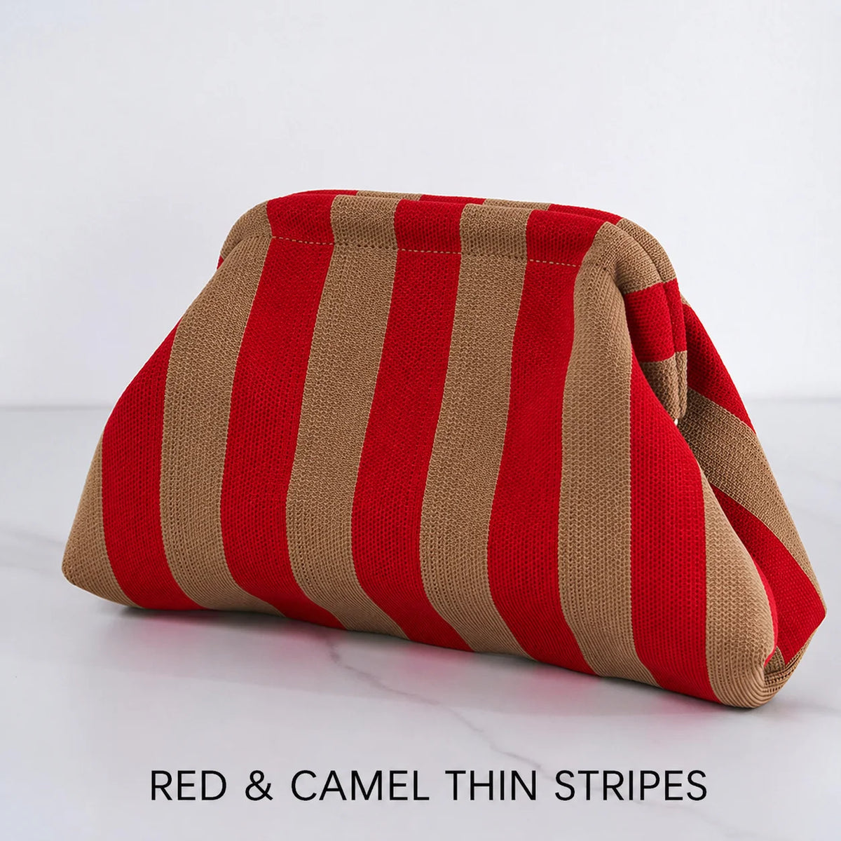 Makeup Storage Pouch Striped Geometric Cosmetic Bag Lightweight Portable Travel Toiletry Handbag For Women Organizer Purse Bags