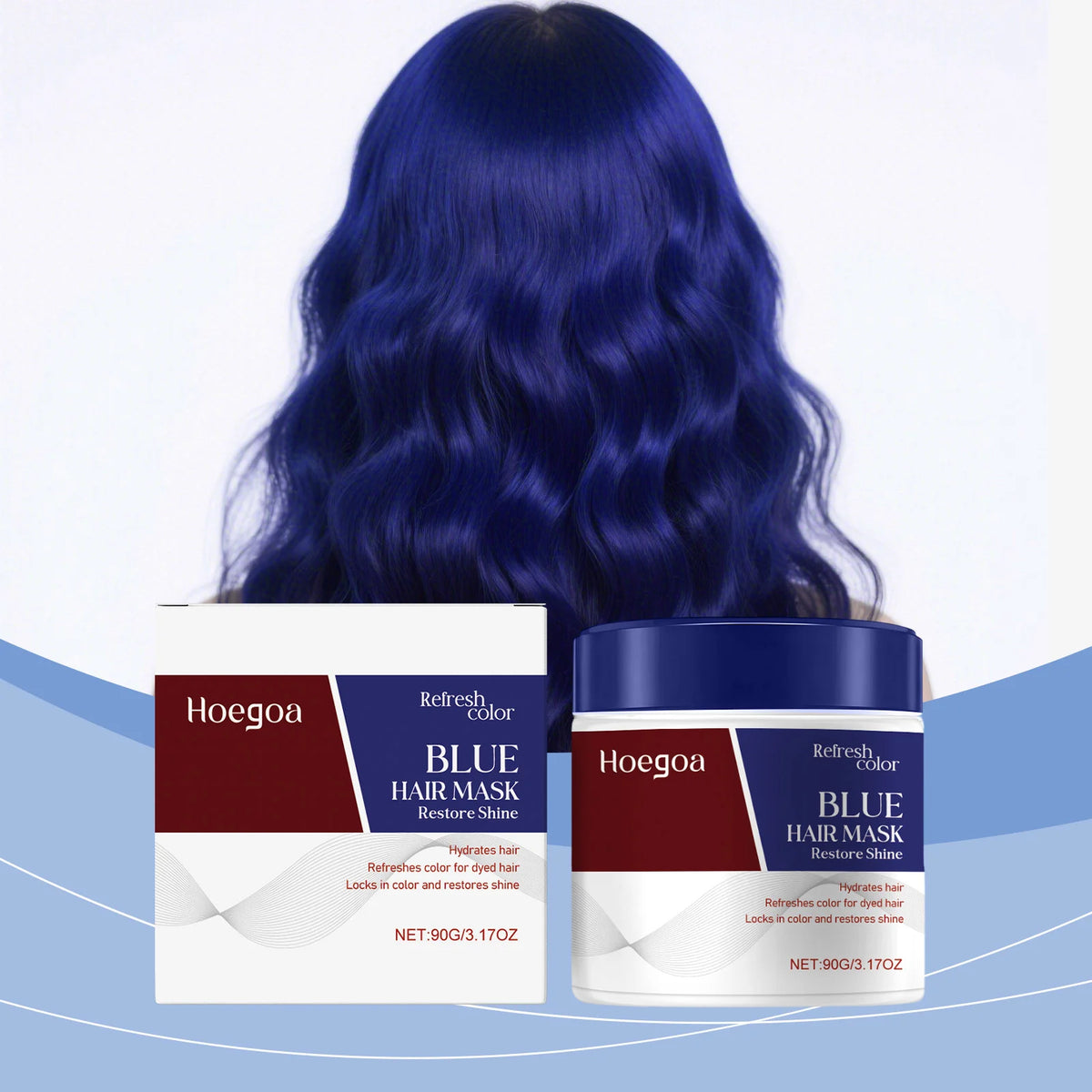 Color Boosting Conditioner Neutralizes Brass Yellow Tones Fade After Bleach Hair Dye Color Depositing Hair Mask For Red Brown