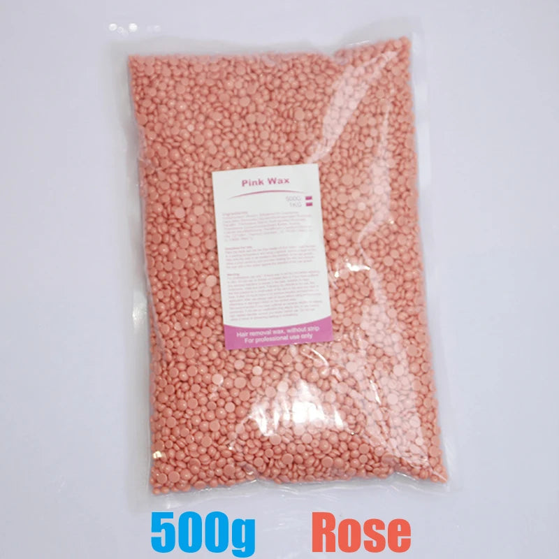 2026 1000g/500g/50g Wax Beans for Hair Removal Fast Painless Body Bikini Wax for Heater Machine Use in Beauty Salons And Home