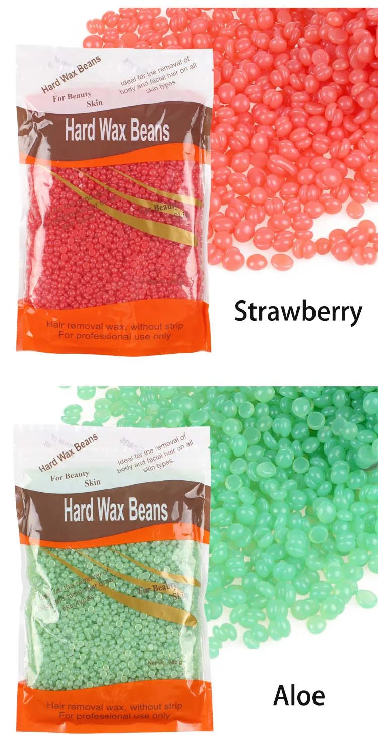 2026 Depilatory Wax Beans Hard Wax for Heating Machine Painless Hot Film Bikini Line Face Legs Body Hair Removal Treatment