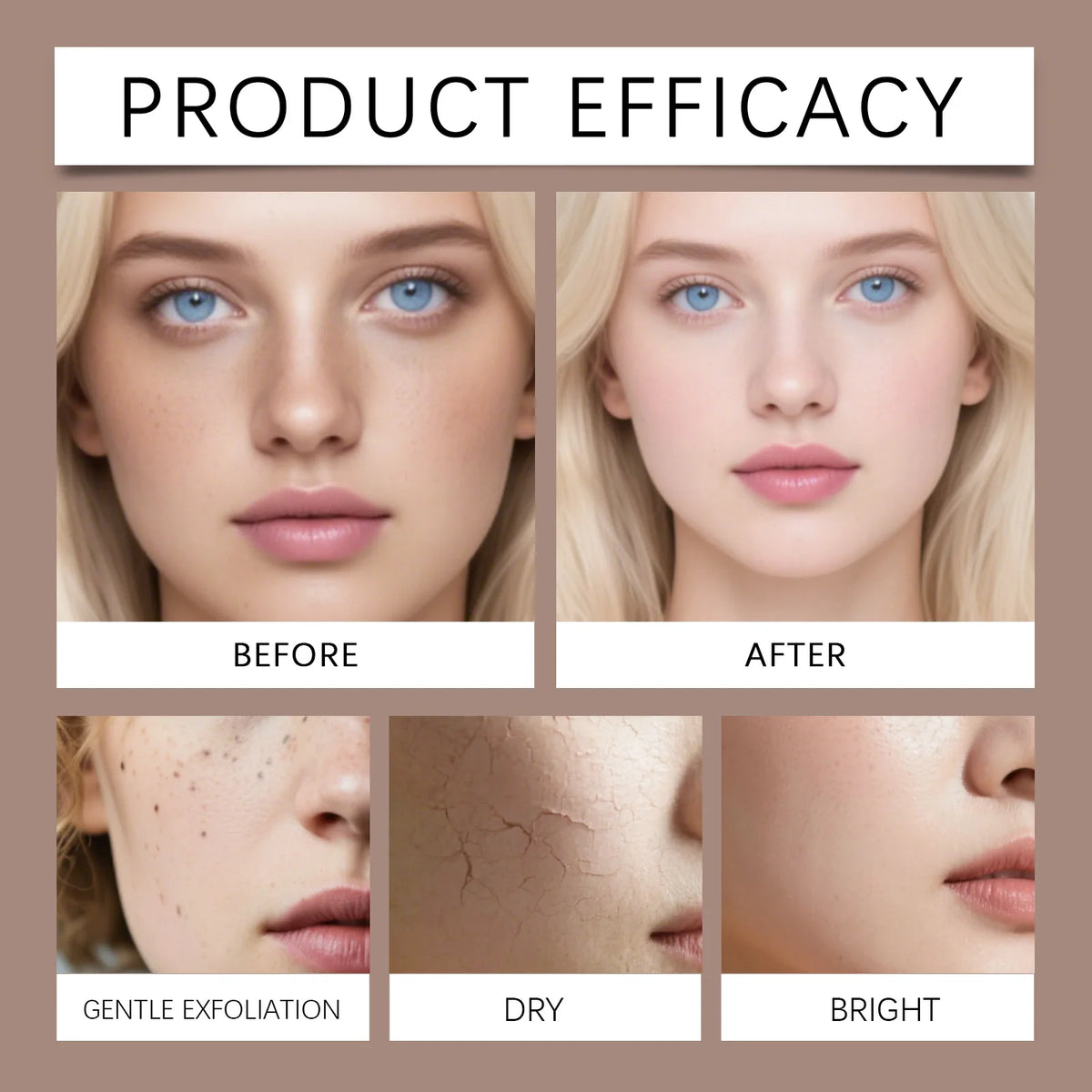Vanilla Coffee Facial Scrub Deep Cleansing Oil Control Face Exfoliator Dual Scrubbing Particles Nourishing Smooth Glowing Skin
