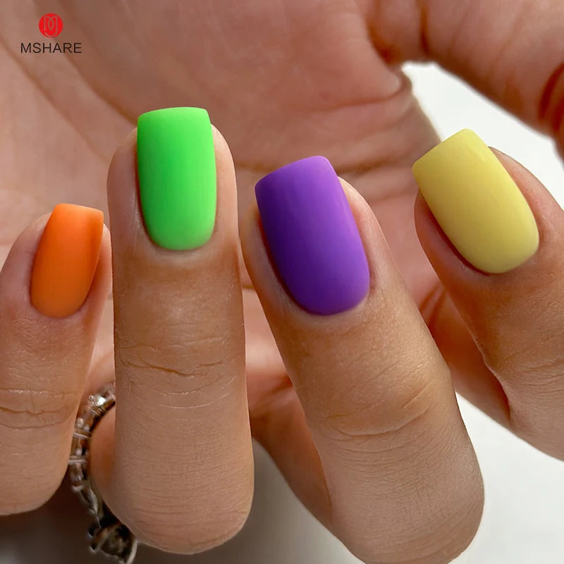 MSHARE 1kg /500g Tpo Free Non Wipe Top Coat Tempered Top Gel Shiny Hard Gel Polish No Sticky Layer Soak Off Refill Big Volume
