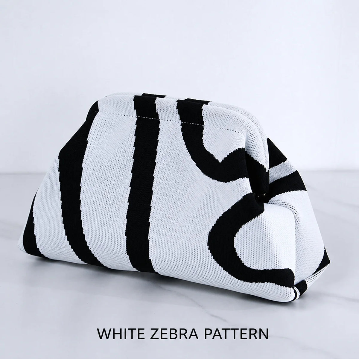 Makeup Storage Pouch Striped Geometric Cosmetic Bag Lightweight Portable Travel Toiletry Handbag For Women Organizer Purse Bags