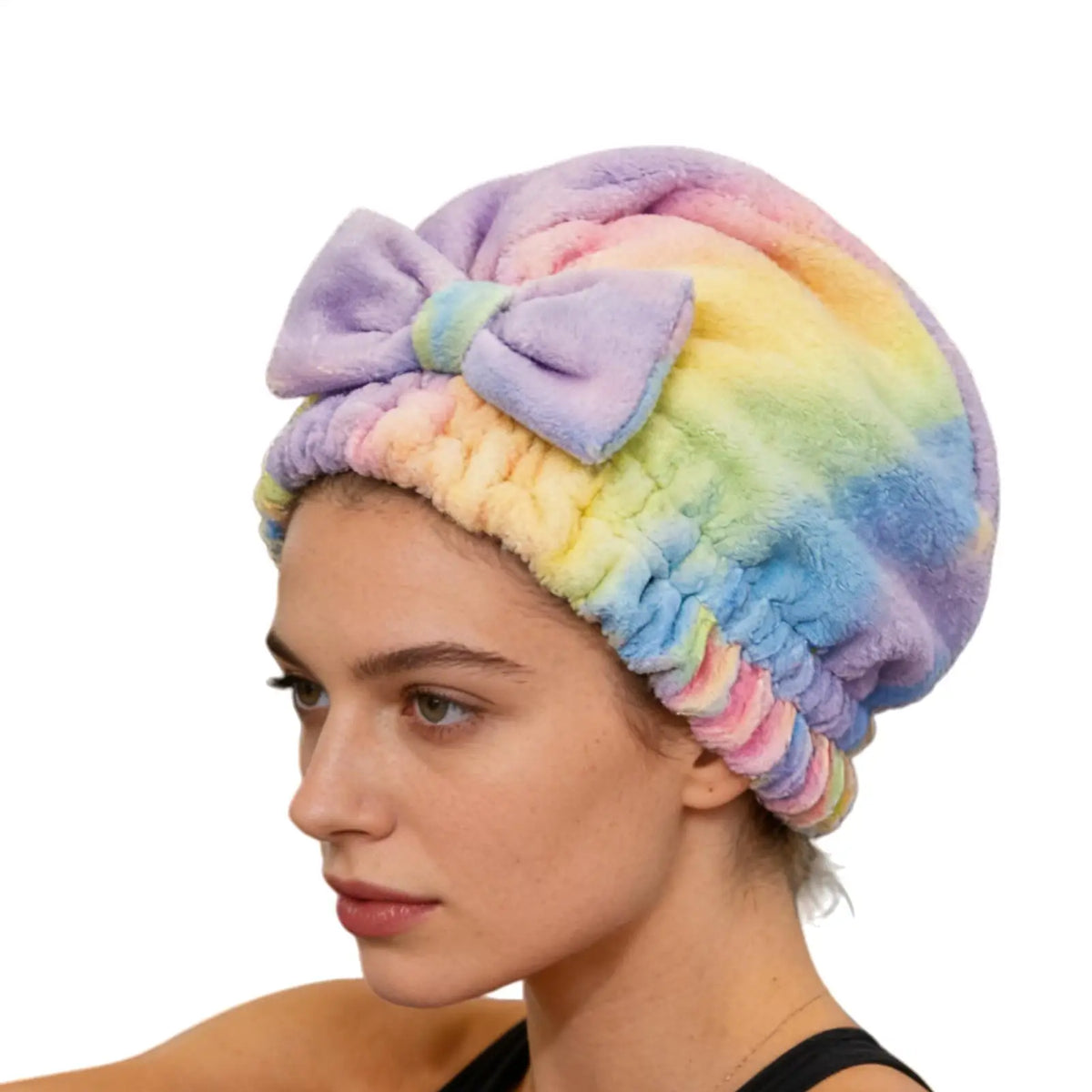 Fast Hair Drying & Frizz Control Ultra-Soft Coral Fleece Hair Towel Wrap for Women, Super Absorbent, Gentle on Hair, Quick-Dry