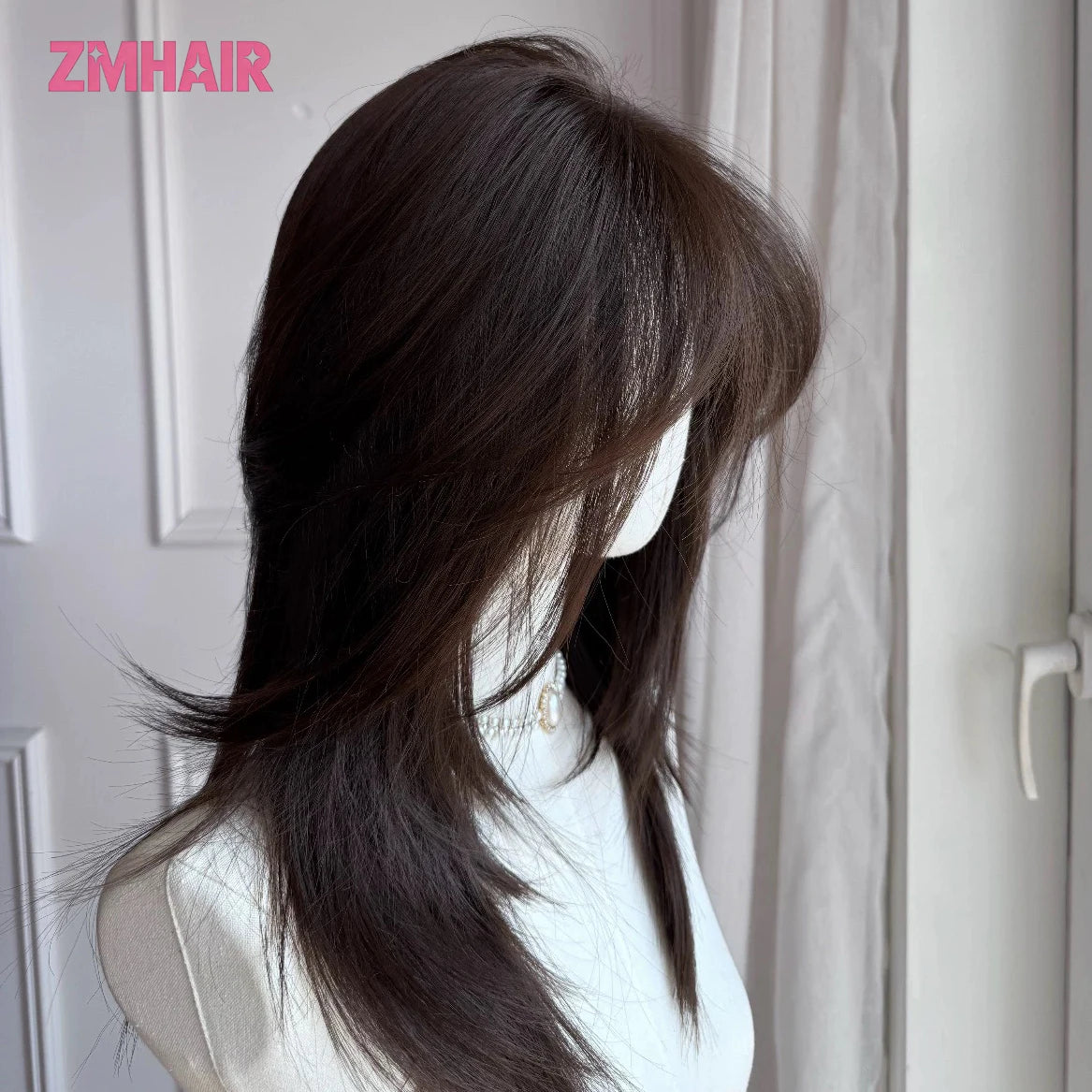6*6 Silk Top Virgin European Human Hair Wig Bangs Natural Hairline Silk Base Glueless Elastic Cap Breathable Wear To Go Wig For