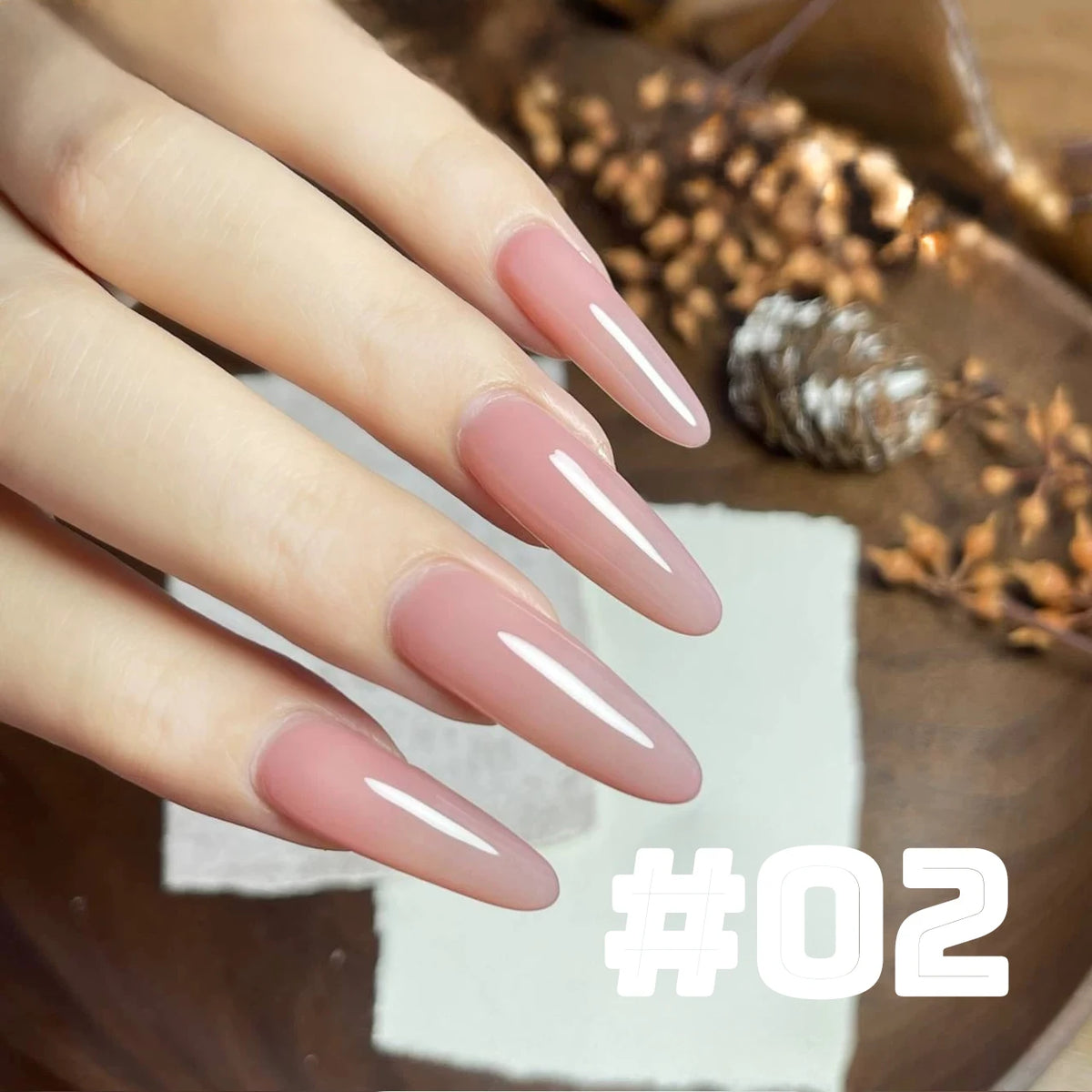 MIANEL 12ML Candy Glass Gel Nail Polish Set Ice-Clear Dopamine Spring Nails Fantasy Nail Art 1-10 Pcs