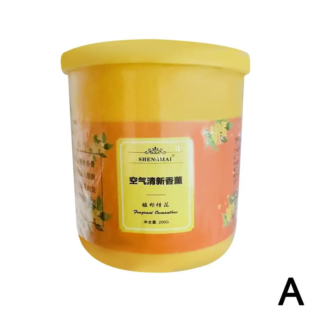 Home air freshener Organic Cans Odor Eliminator Essential Long-Lasting Strong Fragrance For Hotel bedroom toilet wardrobe 190g