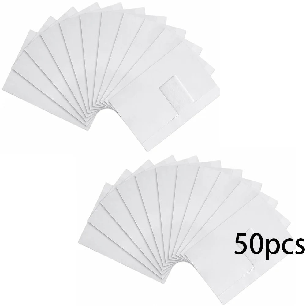 50/100 Nail Polish Remover Foil Wraps Nail Remover Wraps with Cotton Pads for Gel  Professional Nail Art for Home Salon Tool