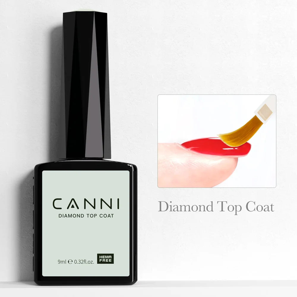 CANNI Christmas Color Gel Polish 9ml Hema Free TPO Free Nail Gel Polish Winter Colors Semi Permanent Gel Super Texture Brush