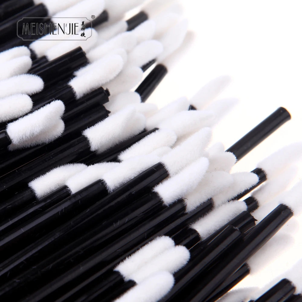 5/100 Pcs MicroBrush Eyelashes Extension Individual Lash Removing Swab Micro Brush For Eyelash Makeup Tools