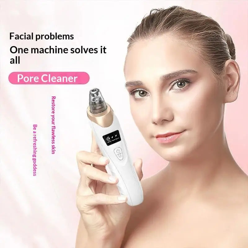 Electric Facial Blackhead Vacuum Remover Deep Pore Cleansing Tool For Skin Care Pore Refining Cleansing Beauty Tool