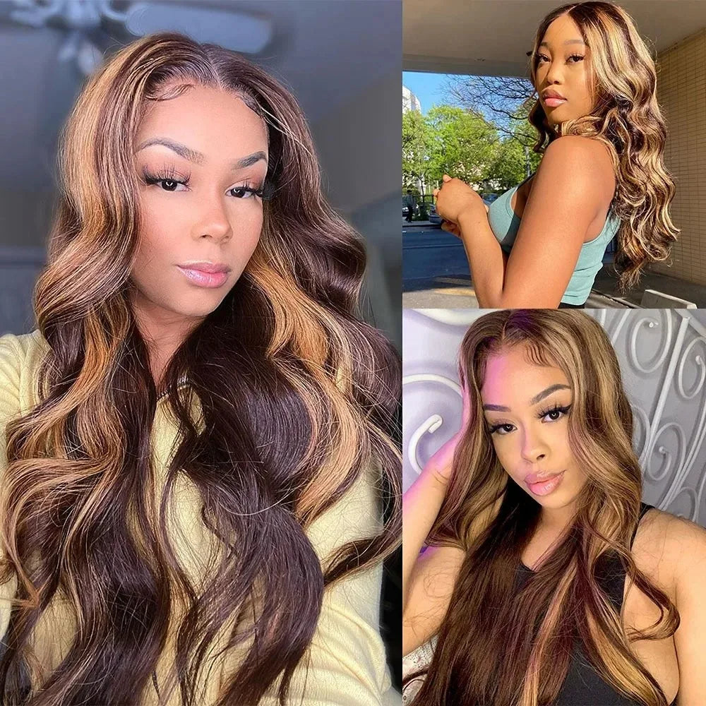 Navy Blue Light Pink Deep Wave Lace Front Wigs Free Part Long Curl Wavy Heat Fiber Synthetic Wig Makeup Cosplay Black Women Use