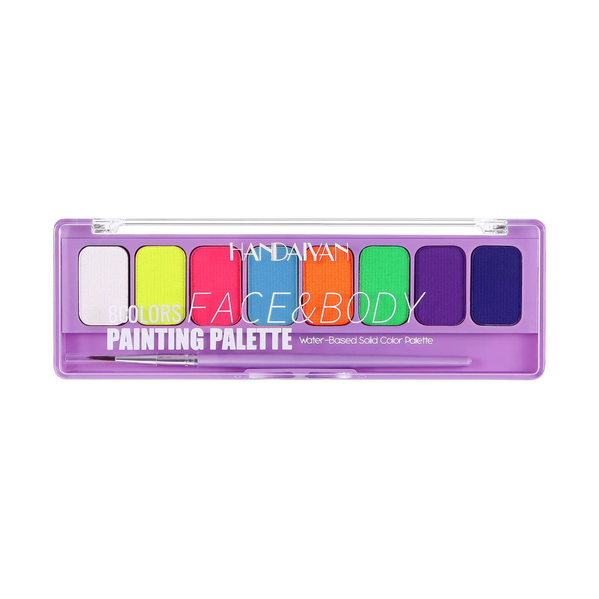 8 Colors Glow Fluorescent Neon Oil Face Body Art Paint UV Glow Oil Painting Halloween Party Fancy Dress Beauty Makeup Cosmetics
