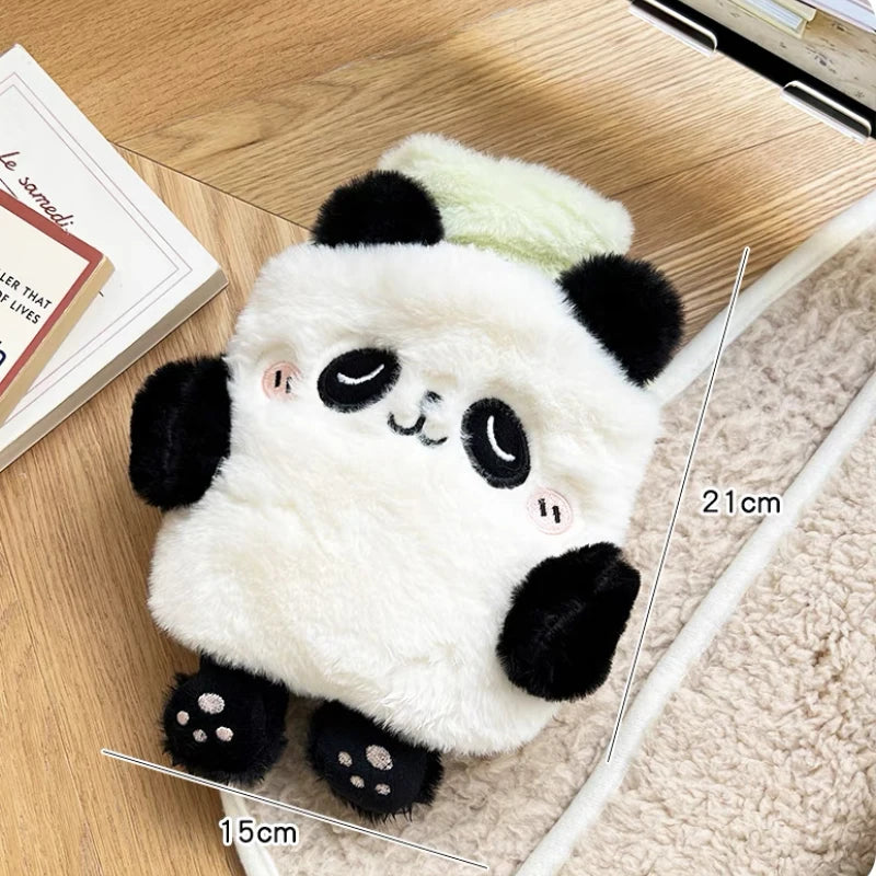Plush Hot Water Bottle Kawaii Winter Warm Hot Water Bag for Period Pain Hand Warmer Girls Hand Feet Warm Water Heating Pad