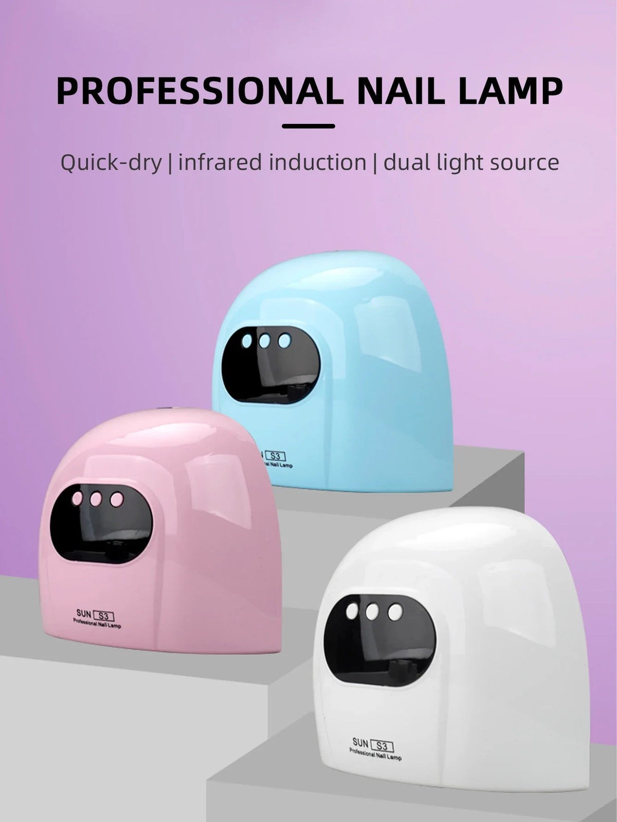 88W UV LED Nail Lamp 24 LEDs Nail Dryer for Nails Gel with 3 Timer Settings Professional UV Cabin Manicure Lamp Nail Art Tools