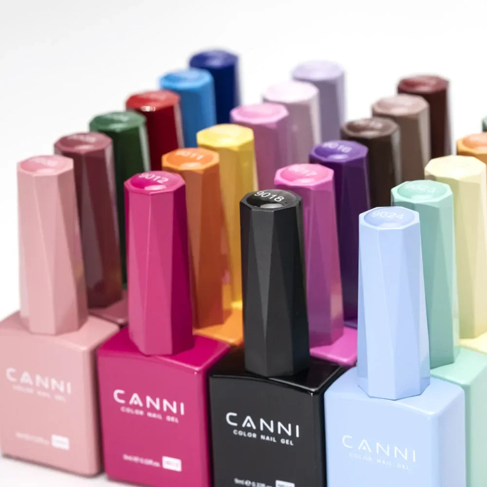 CANNI Christmas Color Gel Polish 9ml Hema Free TPO Free Nail Gel Polish Winter Colors Semi Permanent Gel Super Texture Brush