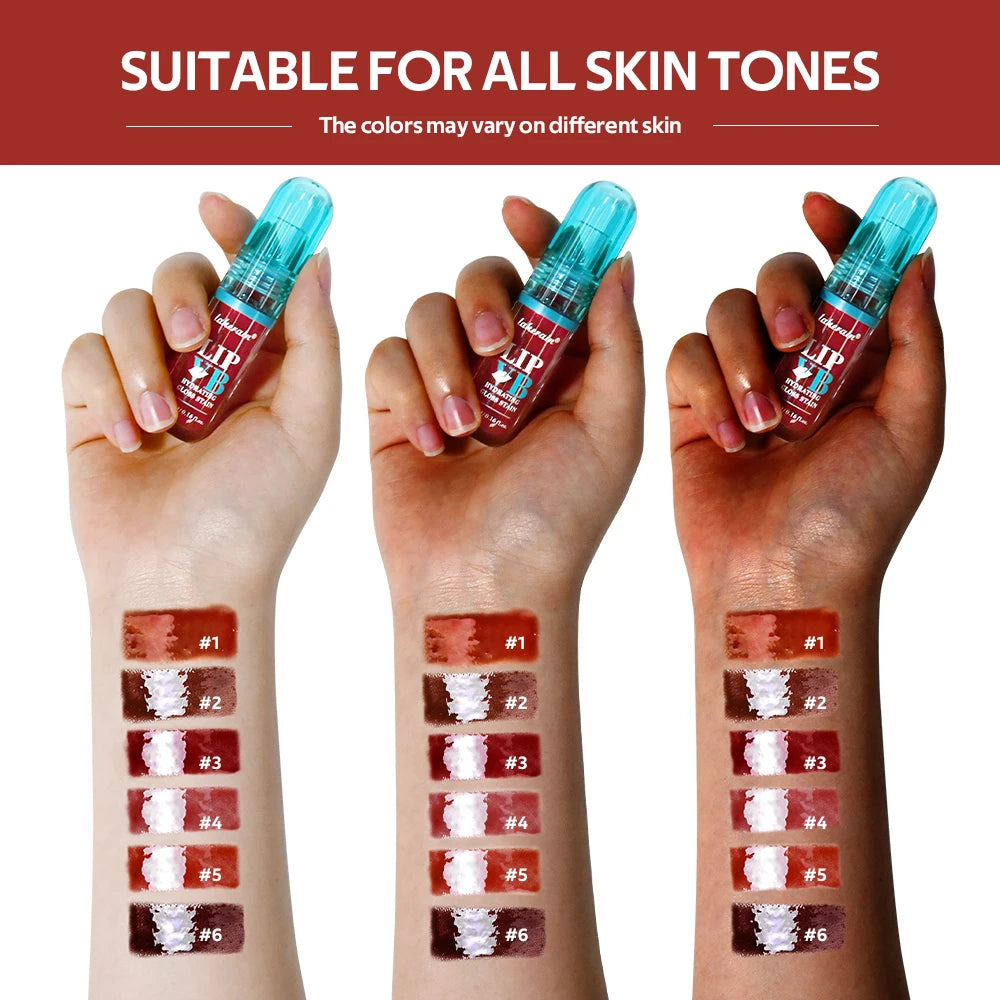 Lip Stain Vb Hydrating Gloss Stain 12HR Hydration Long-Lasting Moisturize Nourish Lips Hydra Honey Instant Glossy Wetness Makeup
