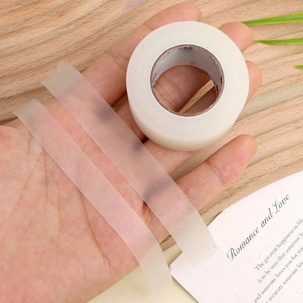 New 8M/Roll PE Facial Tape Professional Lift Wrinkles Doulble Eyelid Tape Transparent Breathable Cosplay Makeup Tape