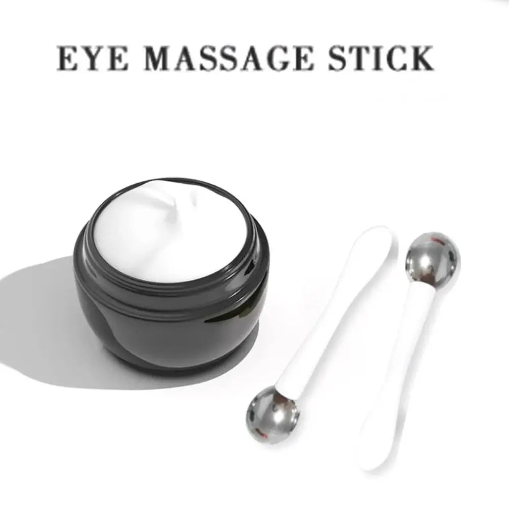 Practical Double-end Eye Roller Massage Stick Anti Wrinkle Durable Eye Cream Applicator Simple Skin Care Tool