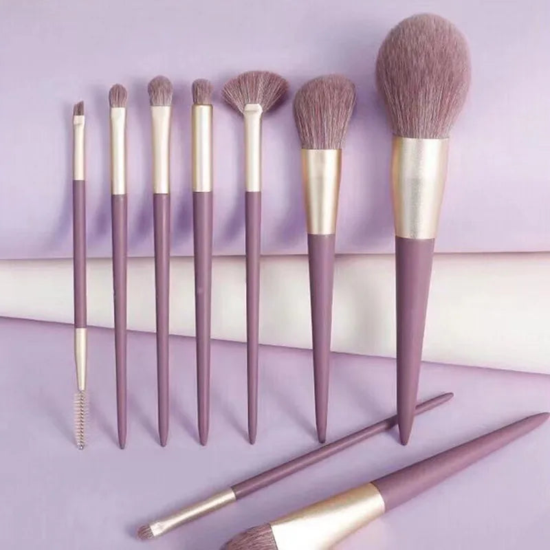 8-13 Pcs Soft Makeup Brushes Set for Foundation Blush Powder Eye Shadow Highlighter Blending Make Up Cosmetic Brush Beauty Tools