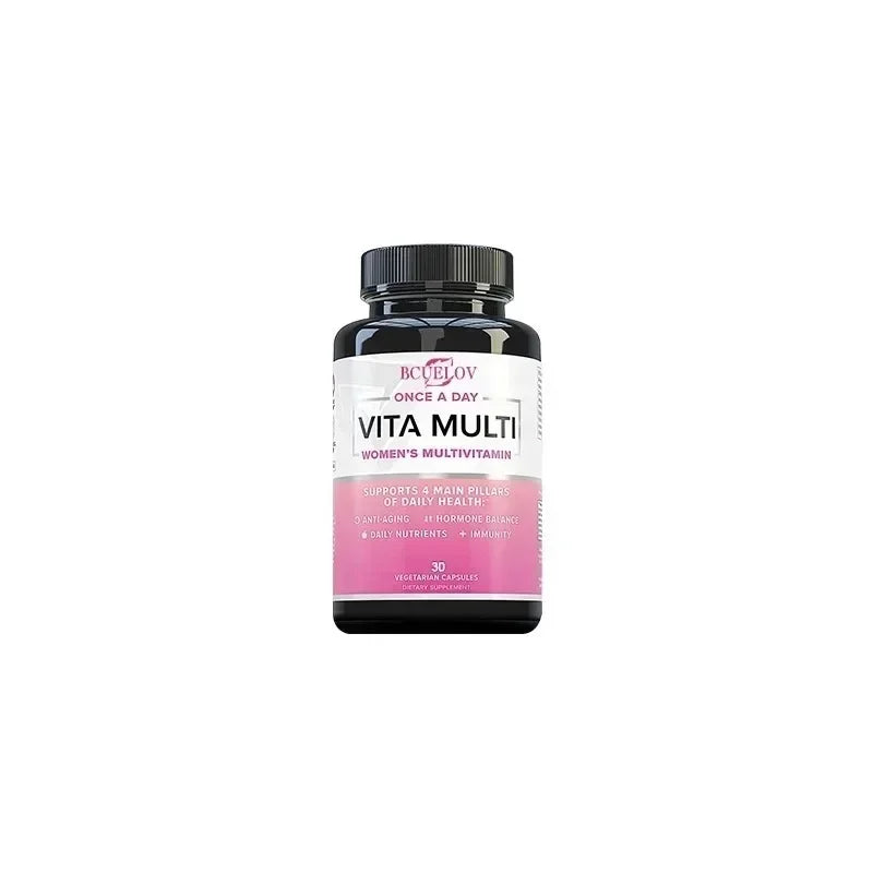 Women's Daily Multi Supplement Capsules - Daily Multivitamin To Support Energy and Immune Joints Hair Skin & Nails Health