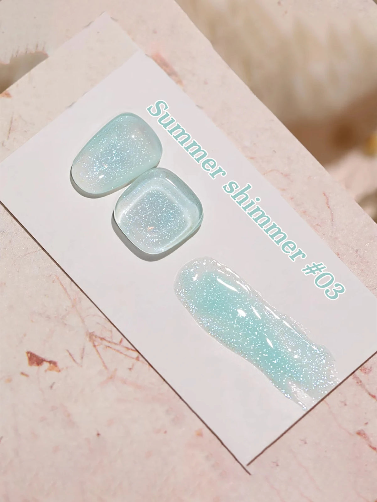 MN 1-9PCS Pink Blue White Green Color Series Gel Nail Polish With Strobe Glitter Brocade Diamond Gel Polish