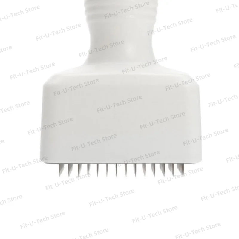 140 Needles Adjustable Titanium Derma Stamp Microneedling Face Roller Massager Skin Care Beard Growth Scalp Hair Factory Sale
