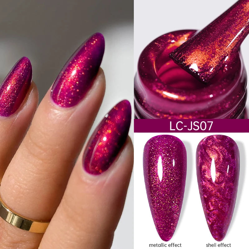 LILYCUTE 7ml Top Coat Function Gel Nail Polish Semi-permanent Soak off Reinforcement Base Gel For Nails Tools Gel Varnish