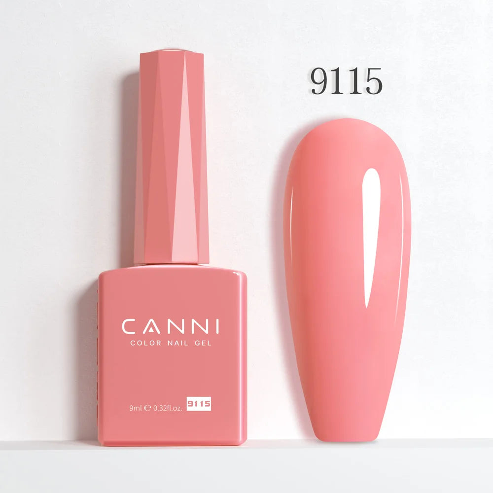 CC5 CANNI Nail Gel Polish HEMA FREE Christmas Red Winter Color Nail Gel Polish New Year Gel Design Soak Off UV LED Varnish 9ml