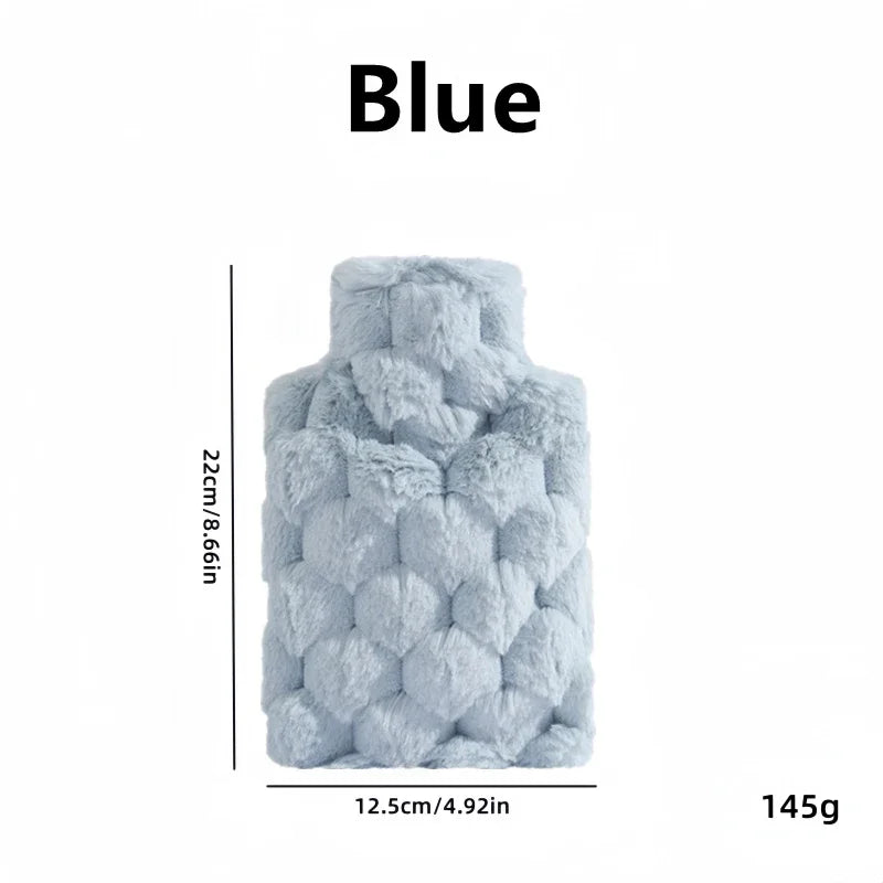 1000/500ML Hot Water Bottles Bag Water-filling Hot-water Bag for Female Warm Belly Hands and Feet Keep Hand Warmer Hot Water Bag