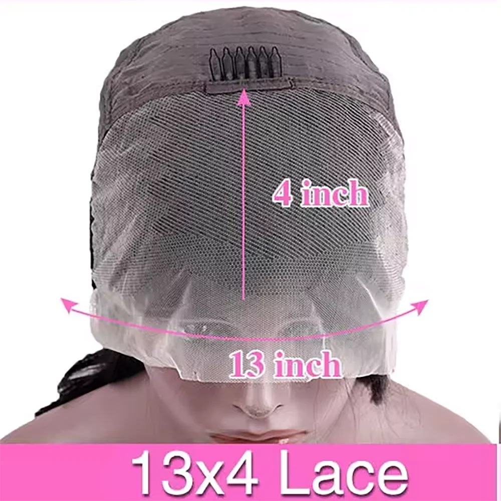Bob Wig Human Hair 220% Density 13x4 HD Lace Frontal Short Straight Lace Front Bob Wigs For Black Women Human Hair Pre Plucked Straight 13x4 Bob Wig Human Hair 220 Density Transparent Lace Frontal Wig  Brazilian Human Hair
